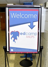 Hear how others are using a new curriculum or program.
Register using aacpsschools.org/edcamp 
Join us on November 10th!