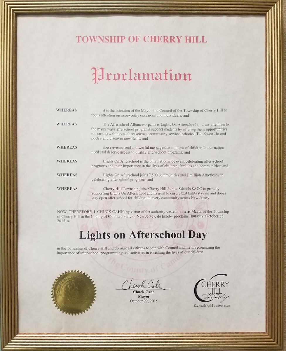 Cherry Hill SACC (CherryHillSACC) Twitter