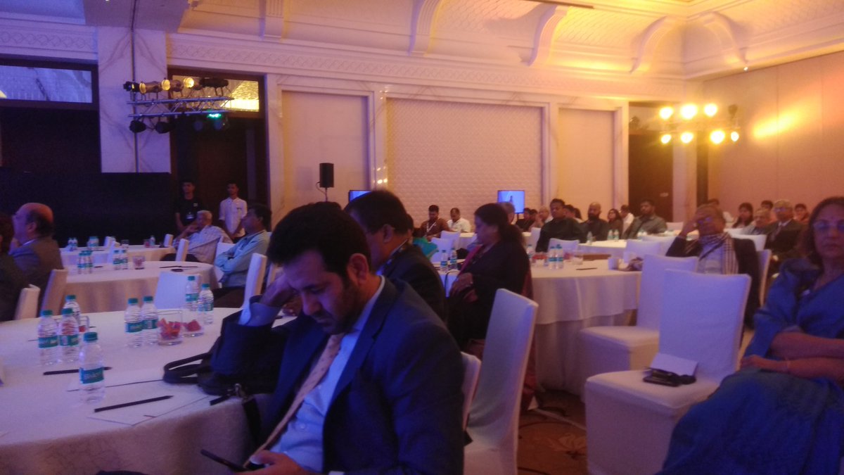 FINSHQ's tweet photo. Prof. Sahni, VC #GoaUniversity speaking on Valedictory session of #FINSSD2 #SPACE https://t.co/ZxmnG6tFjQ