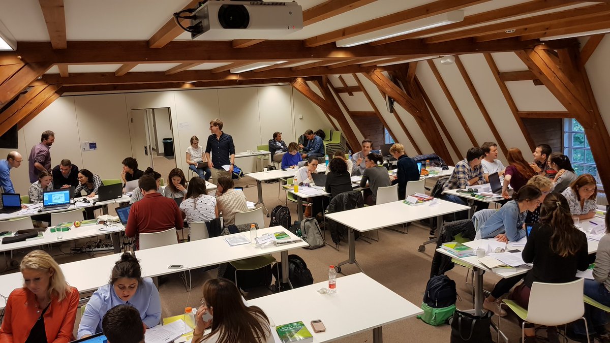 EUCIC module Epidemiology and Data Analysis in Infection Control @ Zeist(NL); hard work by students from 15 nations