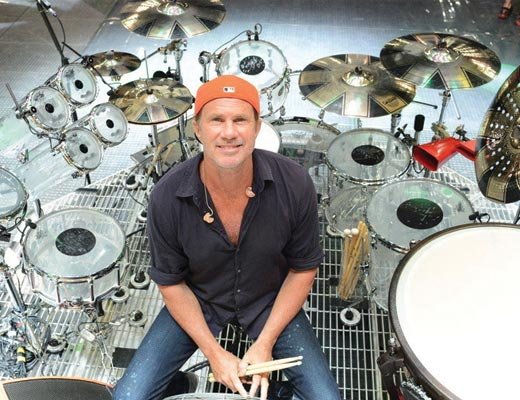 Happy birthday Chad Smith!  The power behind the Red Hot Chili Peppers.  