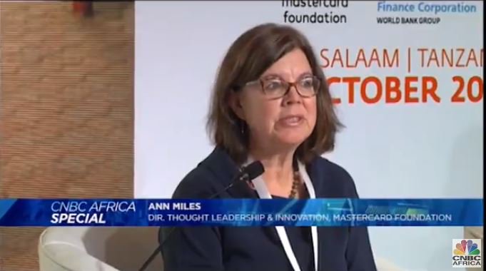 cnbcafrica's tweet photo. #DigitalFinance: Ann Miles the DIR. thought leadership and innovation at @MastercardFdn says their US$2 billion commitment across education, youth livelihoods and financial inclusion has extended beyond Africa. #CNBCAfrica @IFCAfrica @IFC_org #DigitalAccess2018 https://t.co/ZhTmrLDNPV