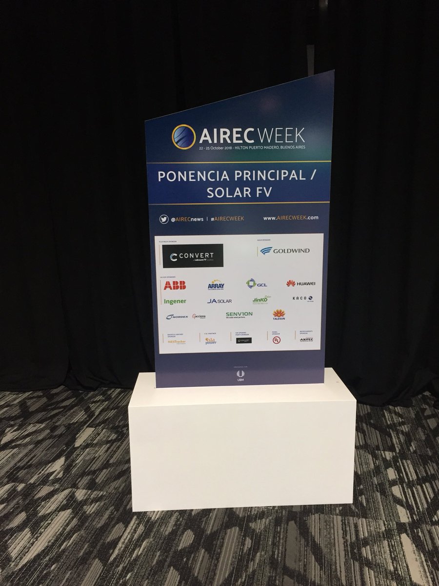 DEBORASUNICO's tweet photo. waiting arranque ûltimo dîa de #AIRECWEEK18 a las 15:45 hs mi Panel serà “De #jujuy a #SantaCruz el panorama #solar en #argentina viene #VictorDoña #SanJuan #AlejandraCauCattan #jujuy #NestorFelix #proinged #renovablea @Airecnews https://t.co/SuA1vDEhMi