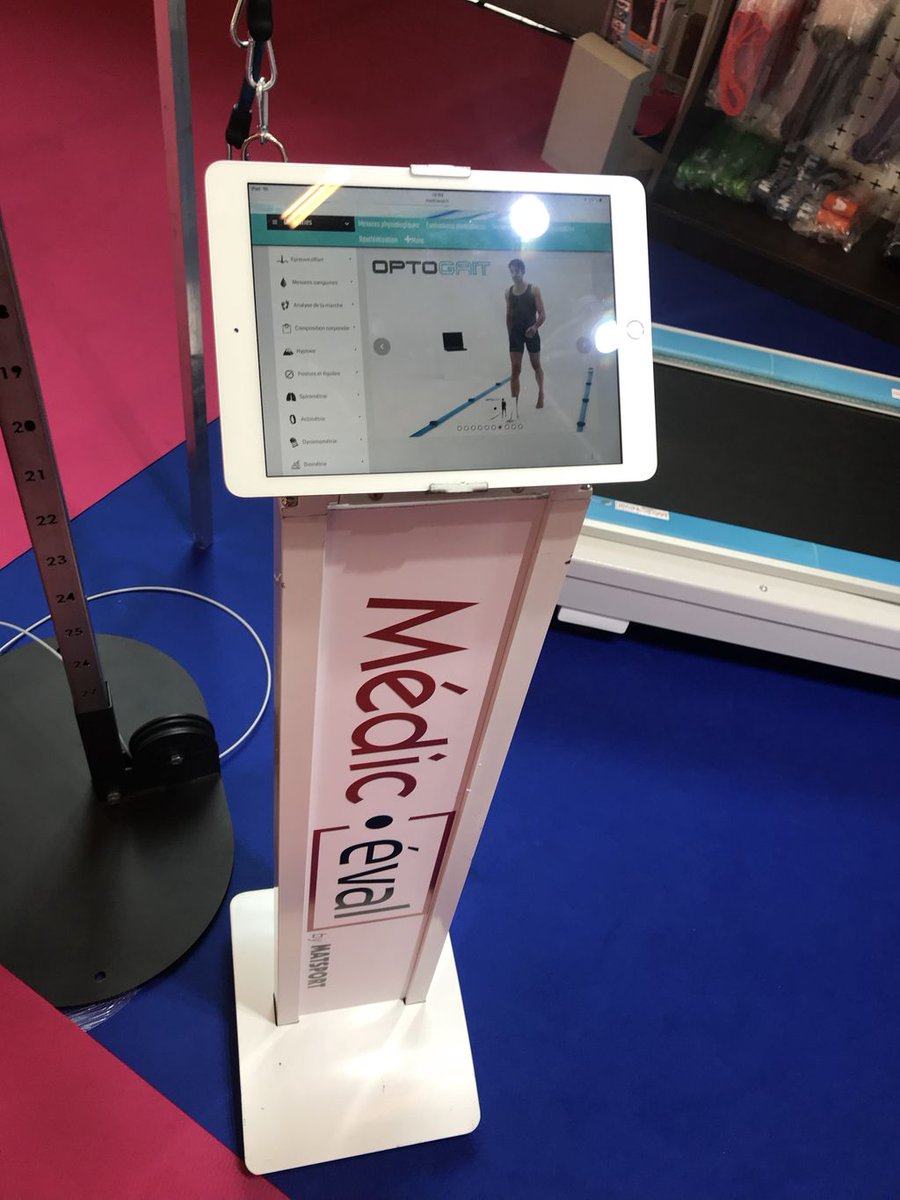 MtrainingFR's tweet image. Reeduca Paris, présentation de nos outils de diagnostic et d’aide à la rééducation.
#Rehabcontrol #Optogait #Icono #Push
#plyocontrol