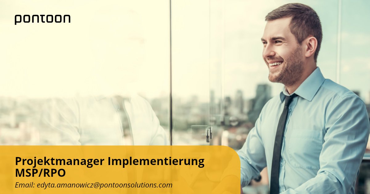 Wir suchen Projektmanager (m/w) Implementierung MSP/ RPO Projekte – Bewirb Dich jetzt!