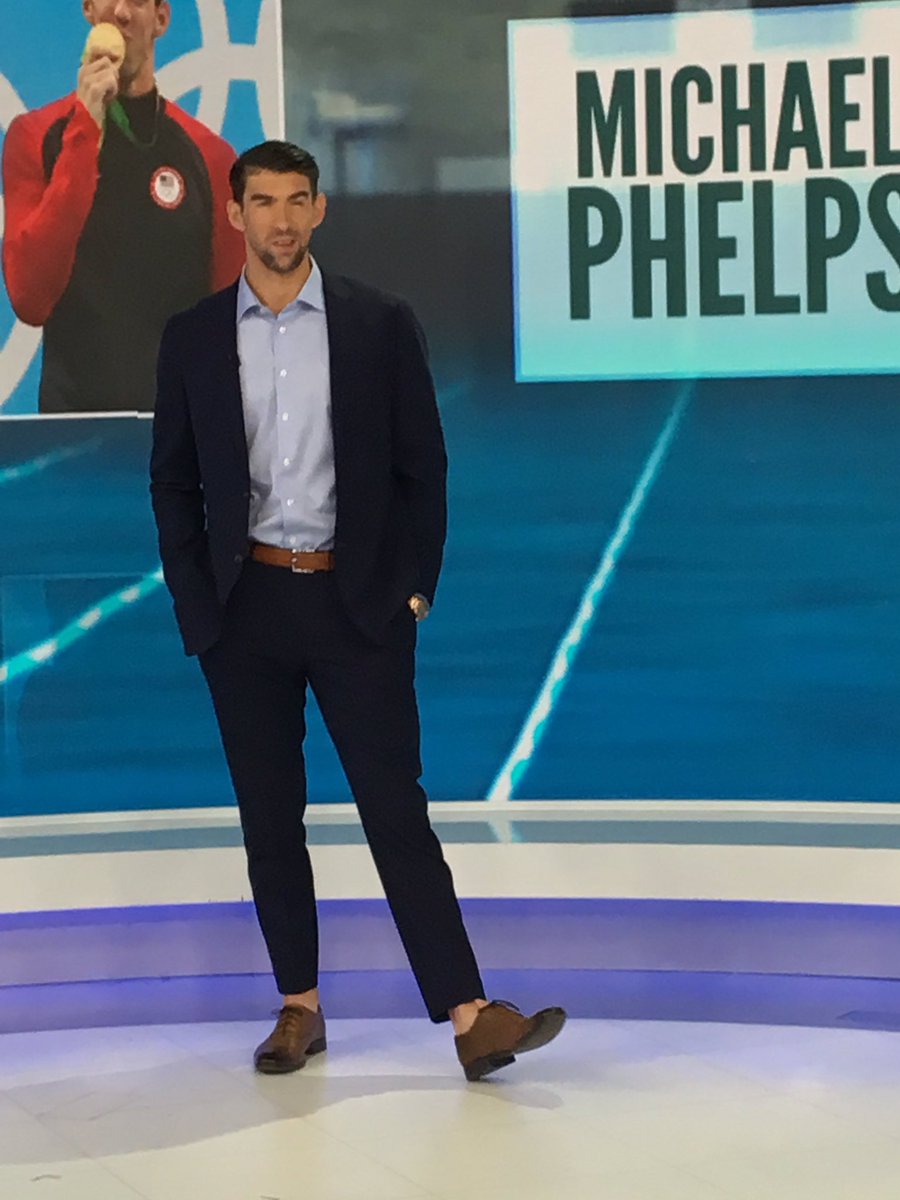 Starting off today’s adventure at the <a href="/TODAYshow/">TODAY</a> with our friend, <a href="/MichaelPhelps/">Michael Phelps</a>, who will be sharing his experience with #mentalhealth — tune in! #TalkspaceTeens