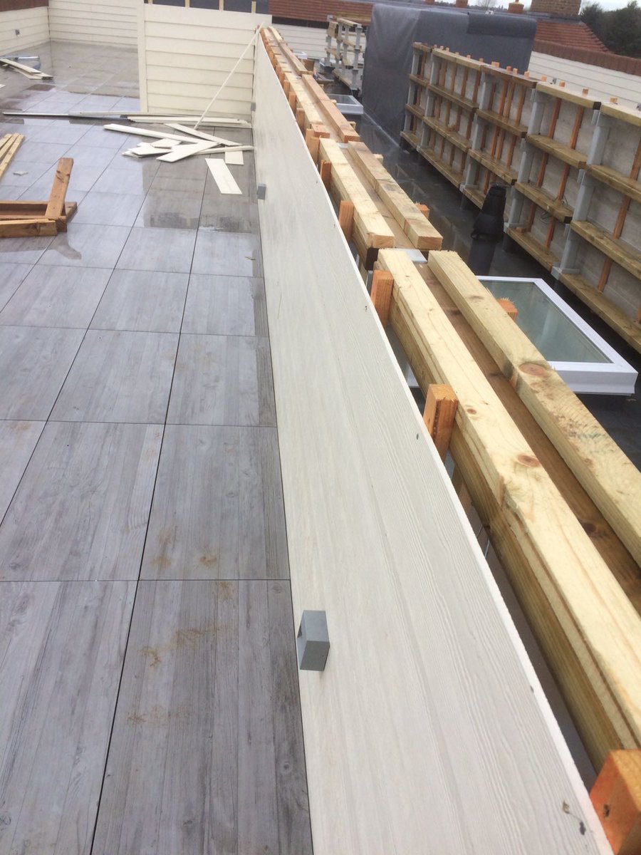 guttercareuk's tweet photo. Completed job in #Leatherhead
#Aluminium sill profiles and cappings to 4 blocks of flats on the balconies and roof elevation.
#Guttercareuk https://t.co/rgXxD3bOdj