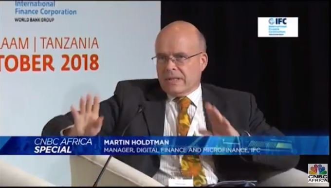 cnbcafrica's tweet photo. #DigitalFinance: Martin Holdtman, Manager - Digital Finance and Microfinance at @IFCAfrica @IFC_org speaks on how their partnership with the @MastercardFdn started. Says aim was to reach more traditional players and rural customers. #DigitalAccess2018 https://t.co/A7lZ7A6U5c