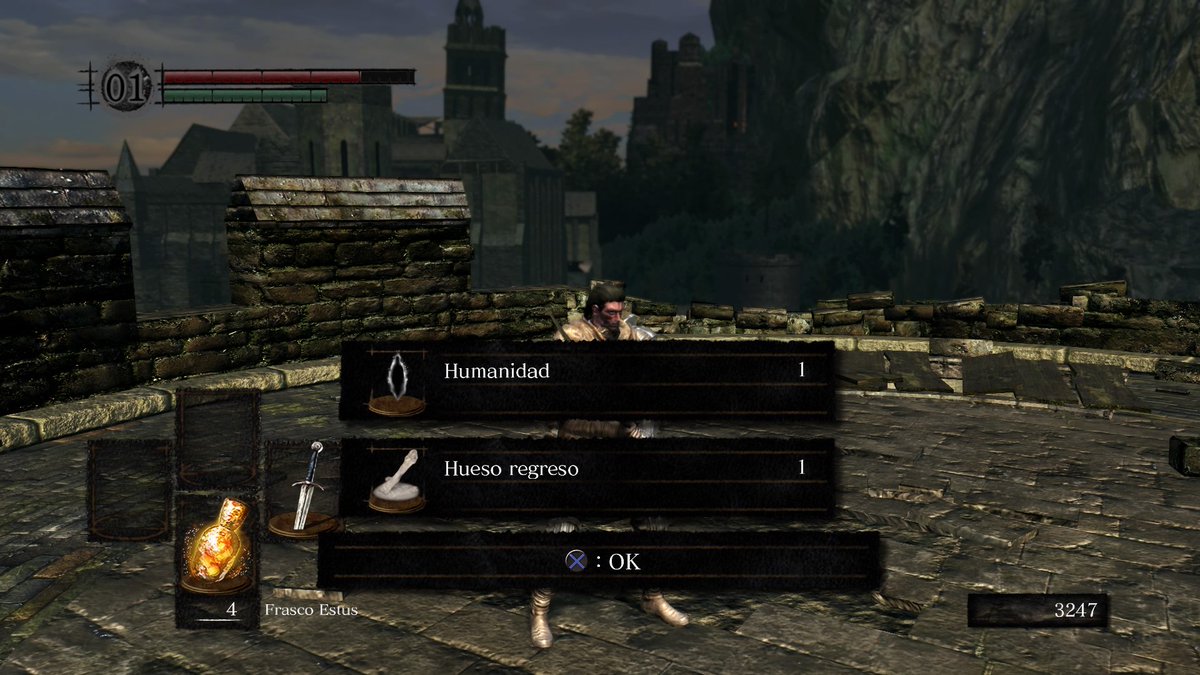 M4TRAZ's tweet photo. Primer boss derrotado (a la segunda) #Darksouls https://t.co/OuVjfAg8CC
