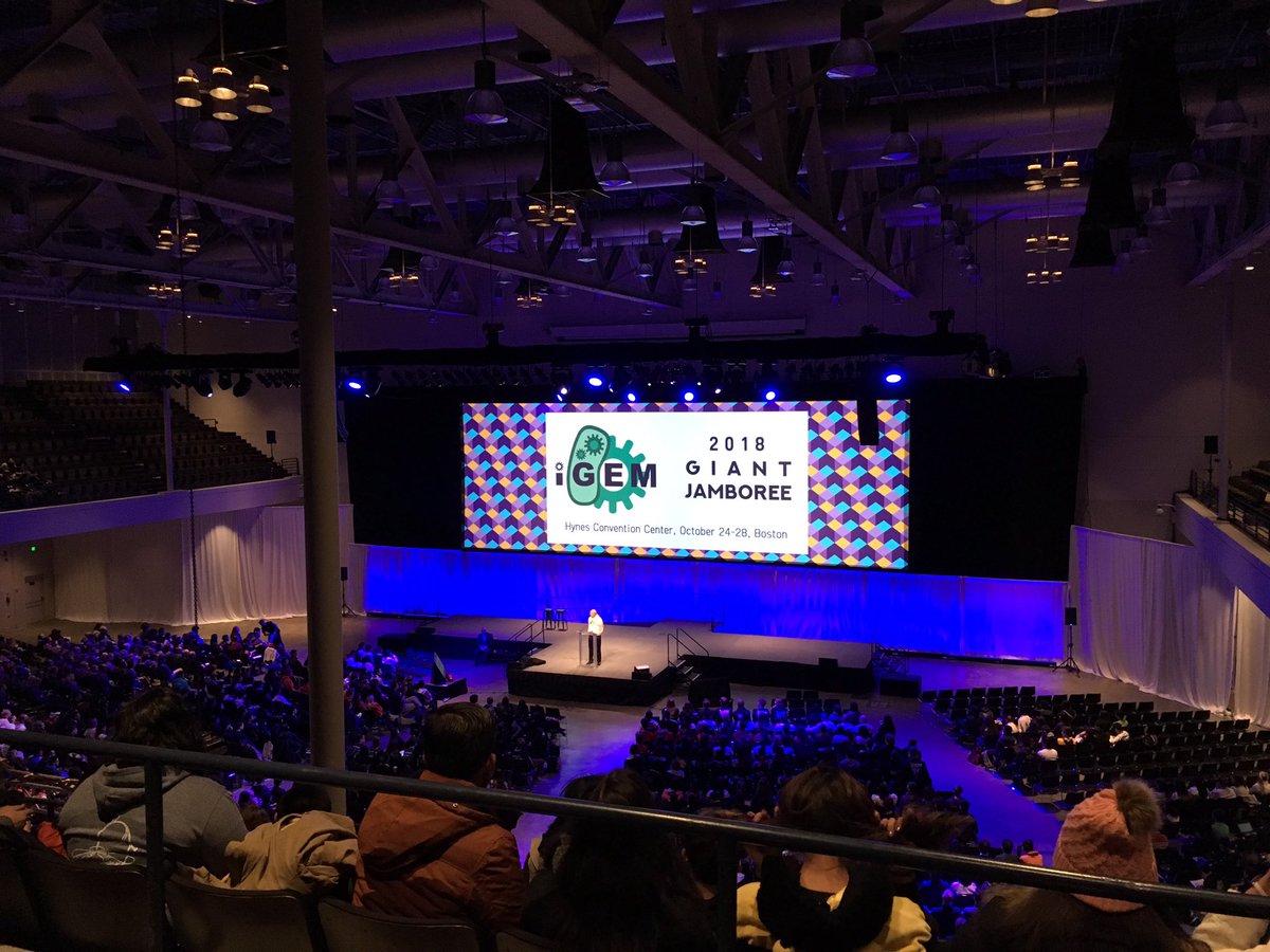 Finally here ! So happy and can’t wait to see what other teams have achived, and get feedbacks on #NeuronArch ! #iGEM2018 #igempasteur