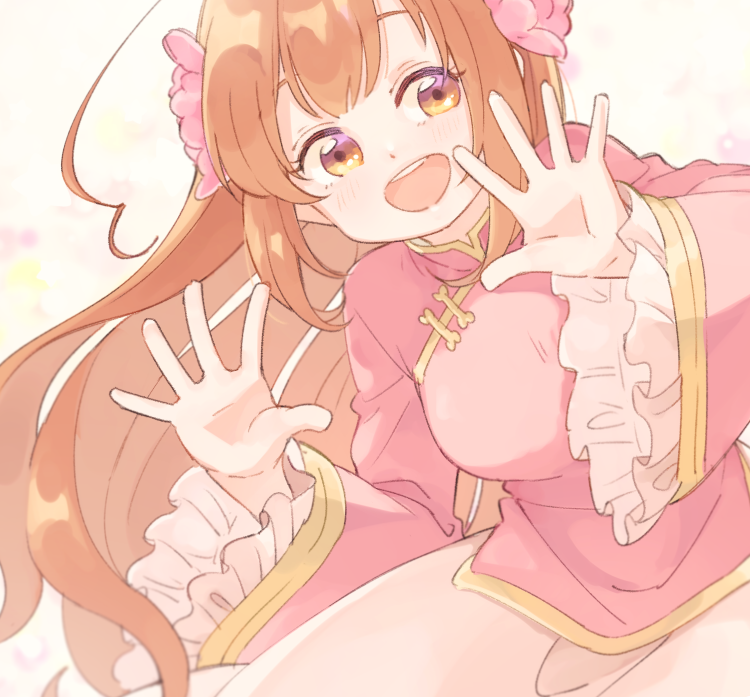 「ぽいぽい( ᐛ?)ぽぉい♪ 」|ちーず子ぴのイラスト