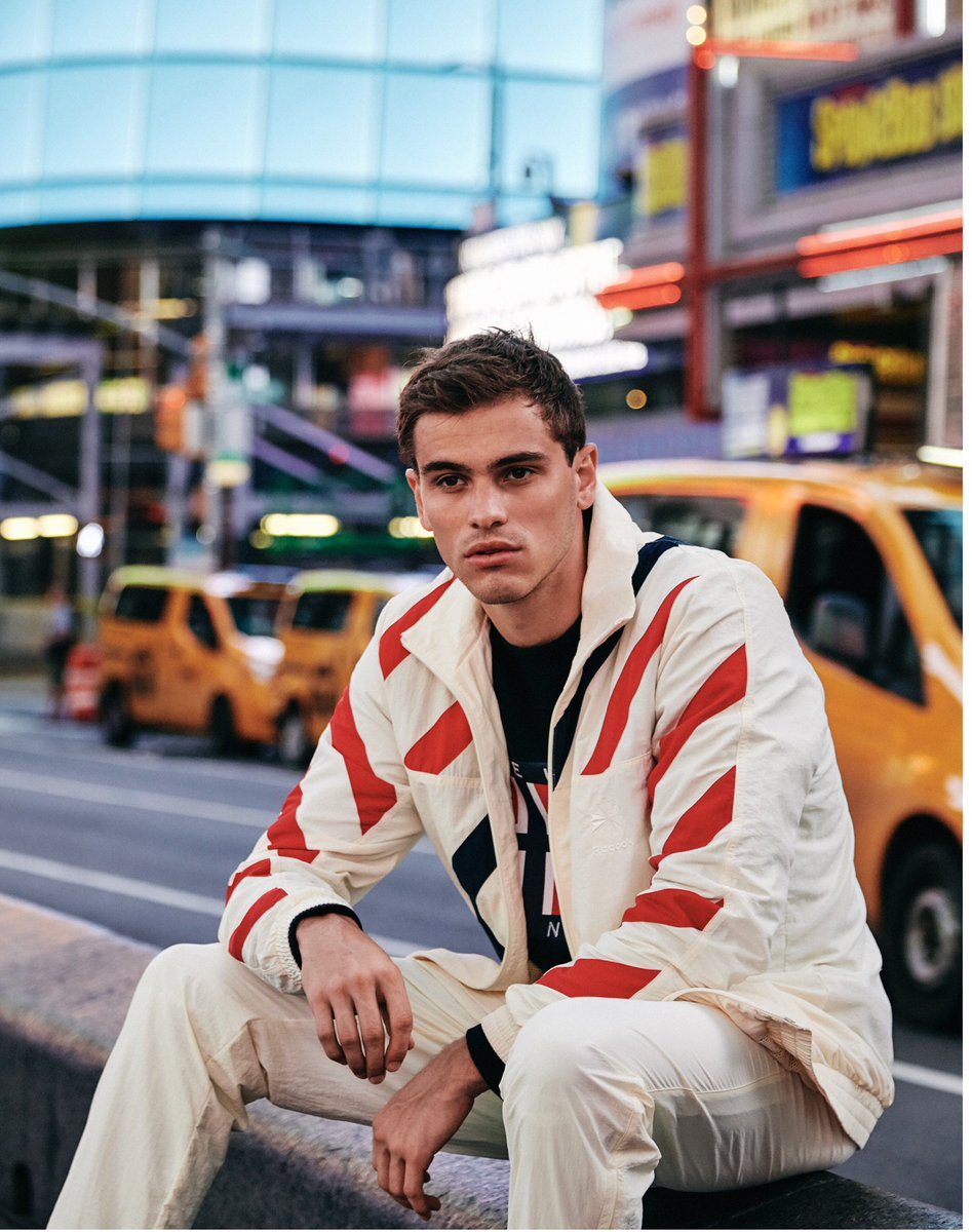 Throwback 90’s vibes with @dhowland981 for the new issue of manofmetropolis.com. Photo by <a href="/gmvaughan/">gerri vaughan</a> 
#MANOFMETROPOLIS 
.
.
.
styled by <a href="/javondrake/">JayJayJay</a> casting @cano_castings grooming @andreasschonagel stying assistant <a href="/drjspokestyle/">drjspokestyle</a> @dhowland981 @wilhelminamodels @ros_hayes