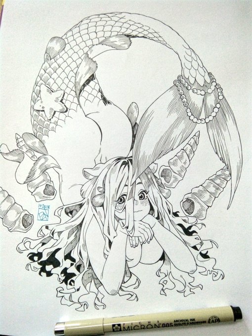 I'm too busy these days sobs so I just skipped over to day 25 of #inktober (';Д;`)
Hope you guys like it regardless ! 