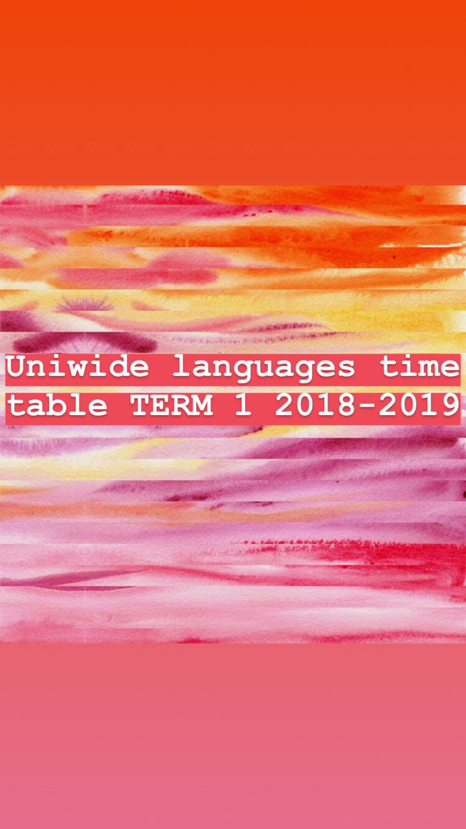 MMULangCent's tweet image. To our dear students! If you are learning another language, here you have the time table for TERM 1 🍂🍁 #languagecenter #term1 #manchestermetropolitanuniversity