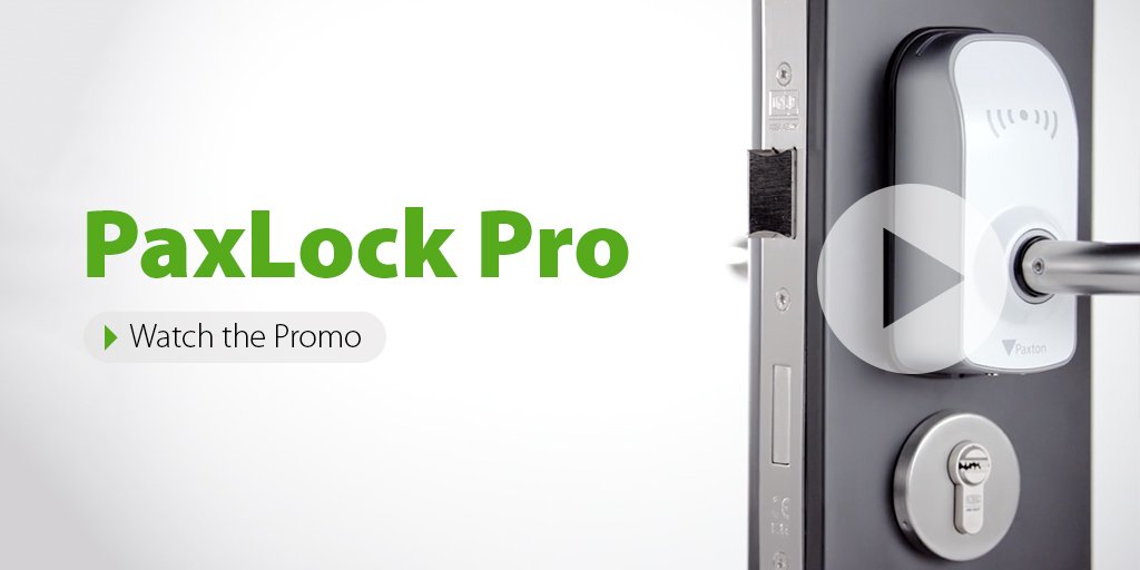 PaxtonAccess's tweet photo. Show your customers the features and benefits of the new #PaxLockPro in our latest product video. Watch now: https://t.co/aIHQoKSk3c https://t.co/9PSViBfVPL