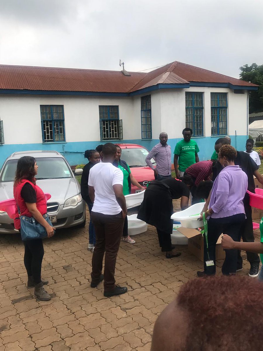 SafaricomFDN's tweet photo. As we celebrate 18 years of Safaricom and the spirit of Twaweza today, it is in this same spirit that we handed out mother baby packs to new mothers at Kiambu level 4 hospital. #NaweKilaWakati https://t.co/Wz83rFZcu3