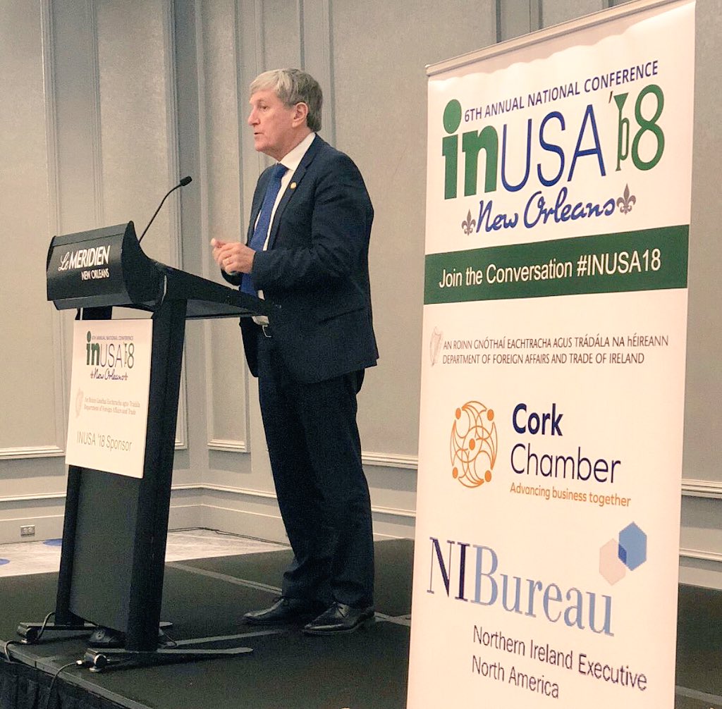 CleIrishNetwork's tweet photo. In case you missed the speech given by Irish Ambassador to US @DanMulhall at the recent @IrishNetworkUSA #INUSA18 we’ve got you covered https://t.co/oVNqMq85tO https://t.co/u7d1A7CyXF