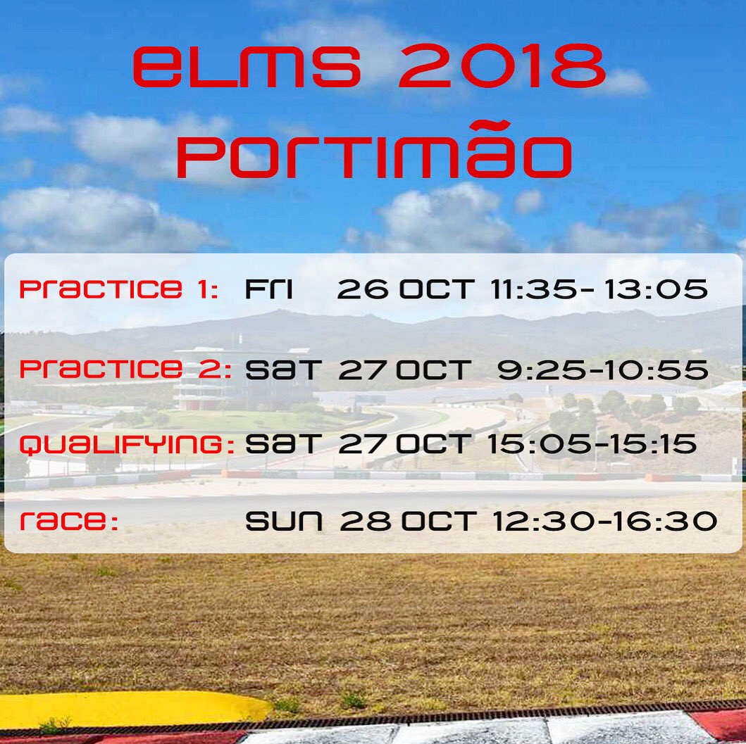 REOfficial's tweet photo. Here we go! The track action for the final @EuropeanLMS round taking place at Portimao starts tomorrow. Keep your fingers crossed for #RacingEngineering 🇪🇸🙏🏻
#racing #engineering #endurance #race #car #portugal #algarve #seasonfinale https://t.co/uA9aR2ow3T