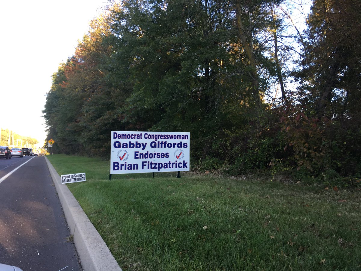 LombardCarole's tweet image. Interesting sign in my neighborhood!  #BrianFitzPatrick    #MAGA