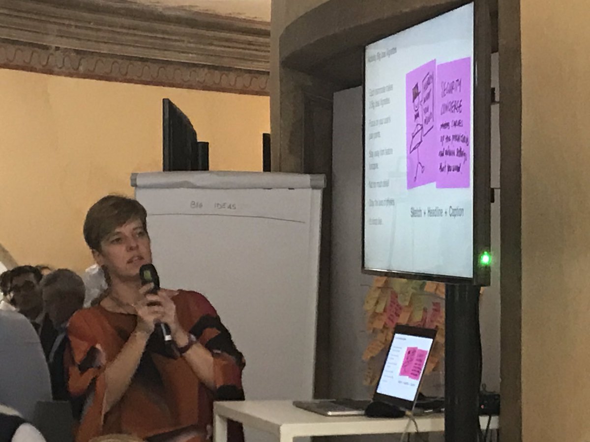 franciteu's tweet photo. È il momento di scatenarsi con le Big Ideas #cocreation #thinkroma https://t.co/ptiCI5ZBZm