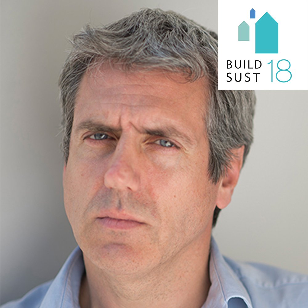 BuildSust2020's tweet image. Är skyskrapor i trä framtiden för städer? Anthony Thistleton, Director, Waugh Thistleton Architects har över 20 års erfarenhet i branschen. På plats i plenum på #buildsust18
