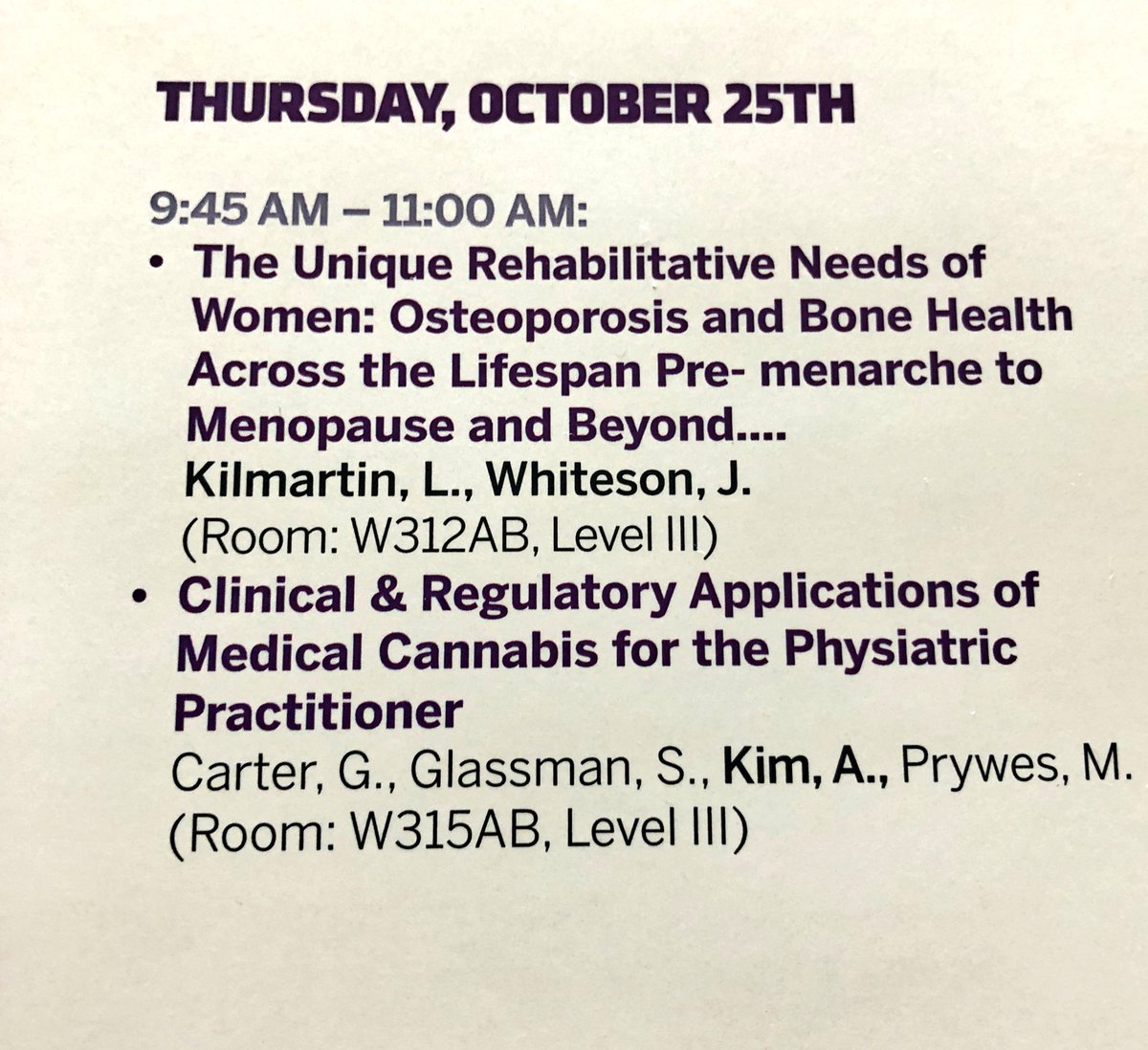 Rusk Rehab Podcast (@ruskinsights) on Twitter photo Attending <a href="/AAPMR/">AAPM&R News</a> don’t miss these exciting talks by RUSK Faculty on Rehabilitation needs of Women and Application of Medical Cannabis starting at 9:45am #AAPMR2018 #AAPMR18 <a href="/RuskInsights/">Rusk Rehab Podcast</a> <a href="/drwhiteson/">Jonathan Whiteson</a> Attending <a href="/AAPMR/">AAPM&R News</a> don’t miss these exciting talks by RUSK Faculty on Rehabilitation needs of Women and Application of Medical Cannabis starting at 9:45am #AAPMR2018 #AAPMR18 <a href="/RuskInsights/">Rusk Rehab Podcast</a> <a href="/drwhiteson/">Jonathan Whiteson</a>