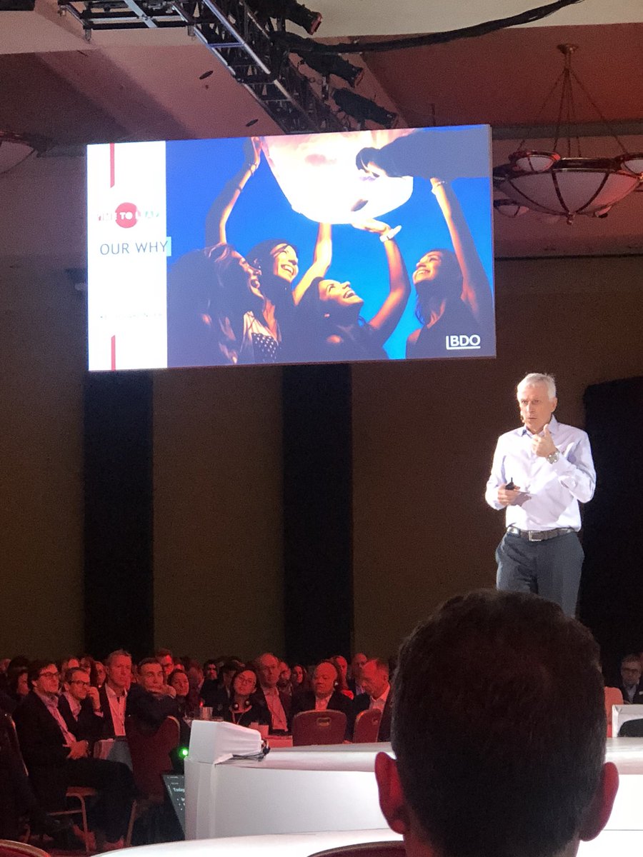 lamingmp's tweet photo. BDO CEO Keith Farlinger talking about our “why” at BDO. https://t.co/wkR9mUm4bT