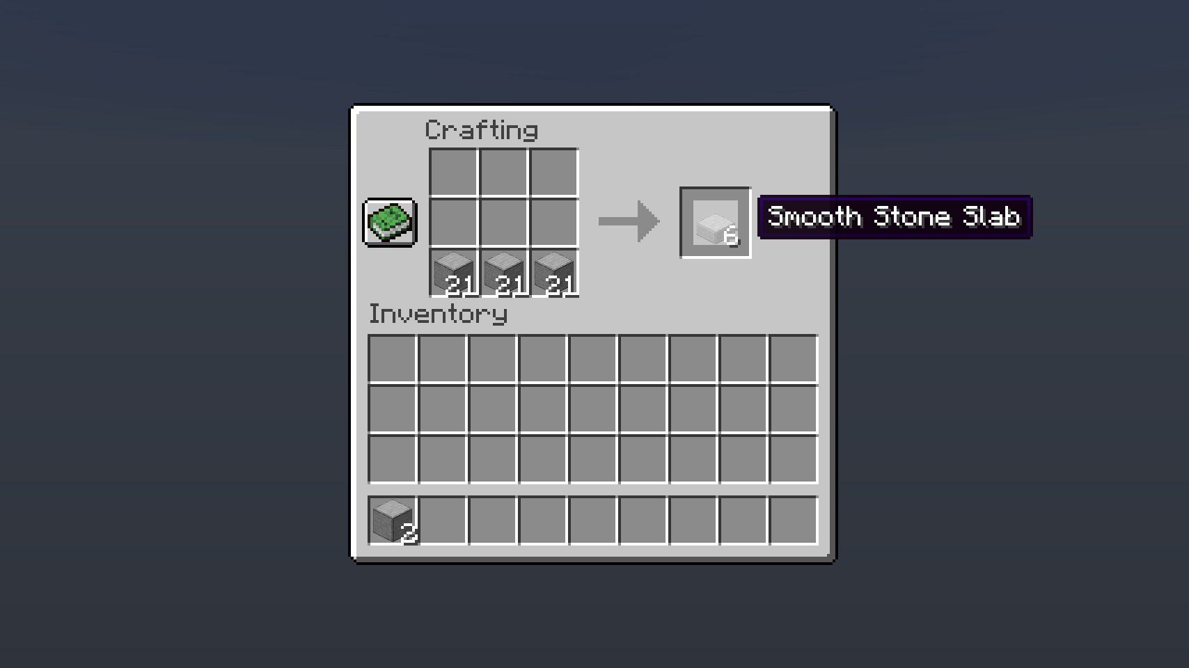 Saziumr 18w43a 今までの石のハーフブロックは Smooth Stone Slab 滑らかな石 のハーフブロック に名称が変更され クラフトレシピも石ではなく滑らかな石を必要とするようになりました T Co Kpkwvfxuk5 Twitter