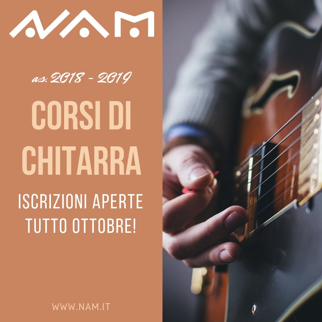 NAMMilano's tweet photo. Iscrizioni ancora aperte! #NamMilano #CorsidiChitarra #Chitarra #Nam #Musicschool #Iltuofuturonellamusica - 02/66987197 https://t.co/4WgoNbkLBH