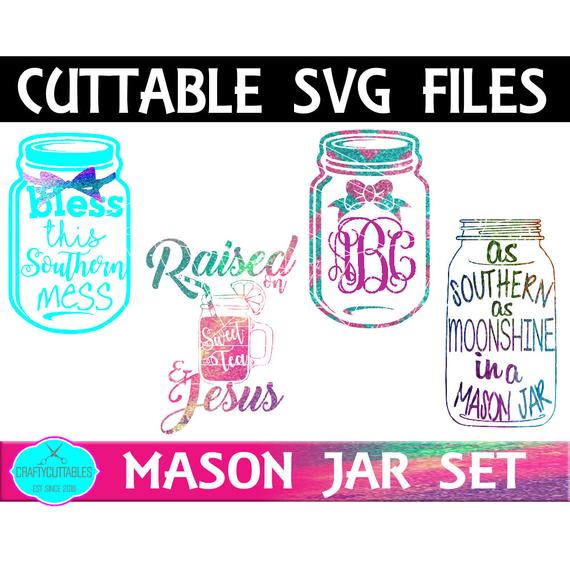 Free Free Monogram Mason Jar Svg SVG PNG EPS DXF File