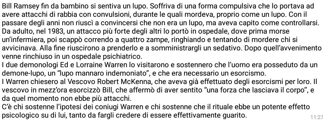 sweetmacabre's tweet photo. Bill Ramsey, il lupo mannaro indemoniato https://t.co/Pb5zU2rkfL