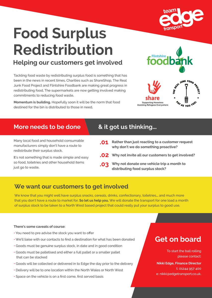 Surplus2Purpose's tweet photo. *PLEASE SHARE* Many local food and household consumable manufacturers simply don't have a route to #redistribute their #surplus #stock... So we want to help our customers to get involved. For more info and contact details please see poster below: #GetOnBoard #FeedBelliesNotBins https://t.co/w81FEeqaY4
