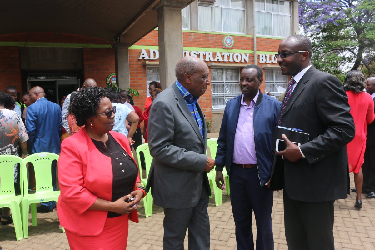 MurangaAssembly's tweet photo. To give effect to the to the realization on food and nutrition security, Murang'a MCAs visited JKUAT for informed legislative proposals on neo innovations in matters agribusiness. The delegation led by the Speaker, Hon. Nduati Kariuki, was addressed by Prof. Ngumi, VC, JKUAT. https://t.co/oyMLsmLCoK