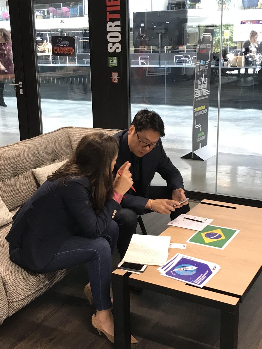 FrenchTechCtral's tweet image. [Rencontres internationales #FrenchTechRI] Ce matin à @FrenchTechCtral : 🌏Des experts-pays @businessfrance ont rencontré des startuppers sur-motivés pour réussir à l&apos;international ! 👍🔝 Un temps d&apos;échange efficace pour conseiller les #startups sur les spécificités marchés !