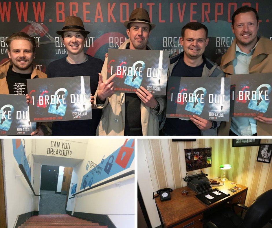 webrevolve's tweet photo. The Webrevolve team paid a visit to #BreakoutLiverpool to test our problem-solving skills and everyone made it out to tell the tale… eventually!
➡️https://t.co/W8HeIgJVPu https://t.co/5cGQoLVJ1x