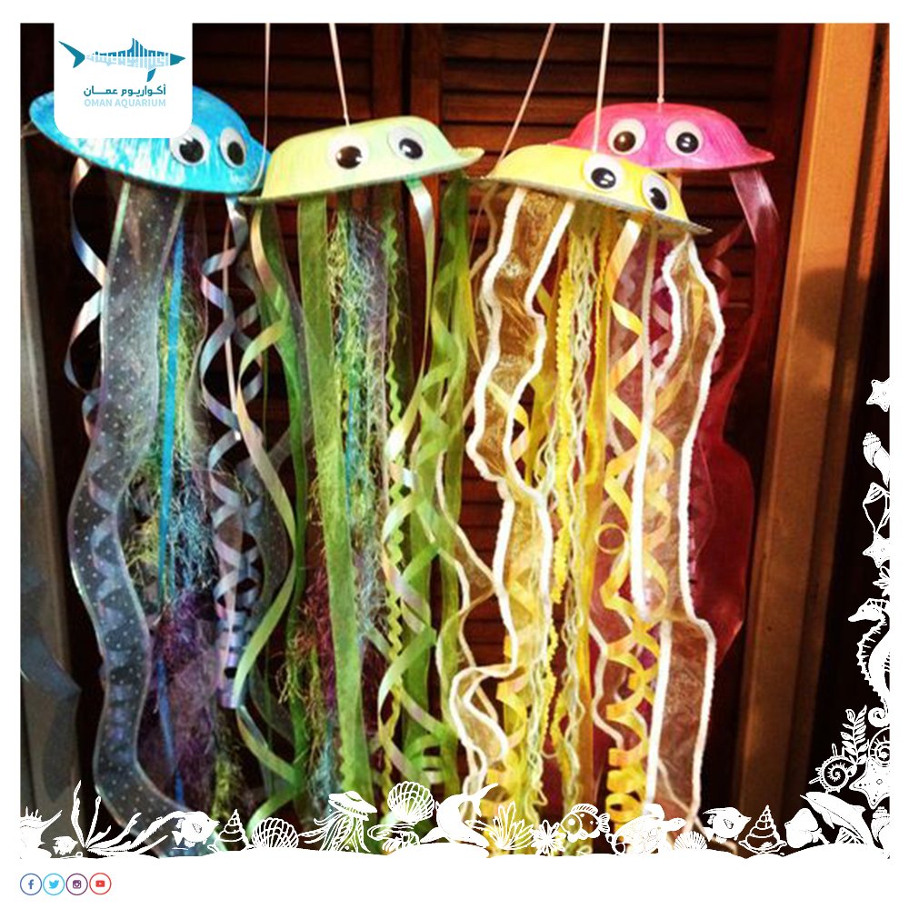 أبحر في عالم من الإبداع مع "اصنع قنديل البحر بنفسك" للأطفال.
معرفة مزيد عن تصنع قنديل البحر يرجى فتح الرابط التاليه:  bit.ly/2D4LAe8