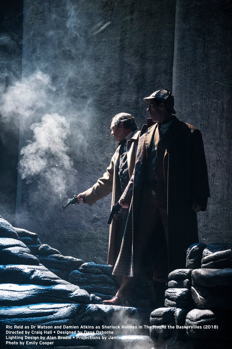 “But Holmes. Who is the culprit?” 💬

THE HOUND OF THE BASKERVILLES 🔎 on stage now at The Festival Theatre until October 27.