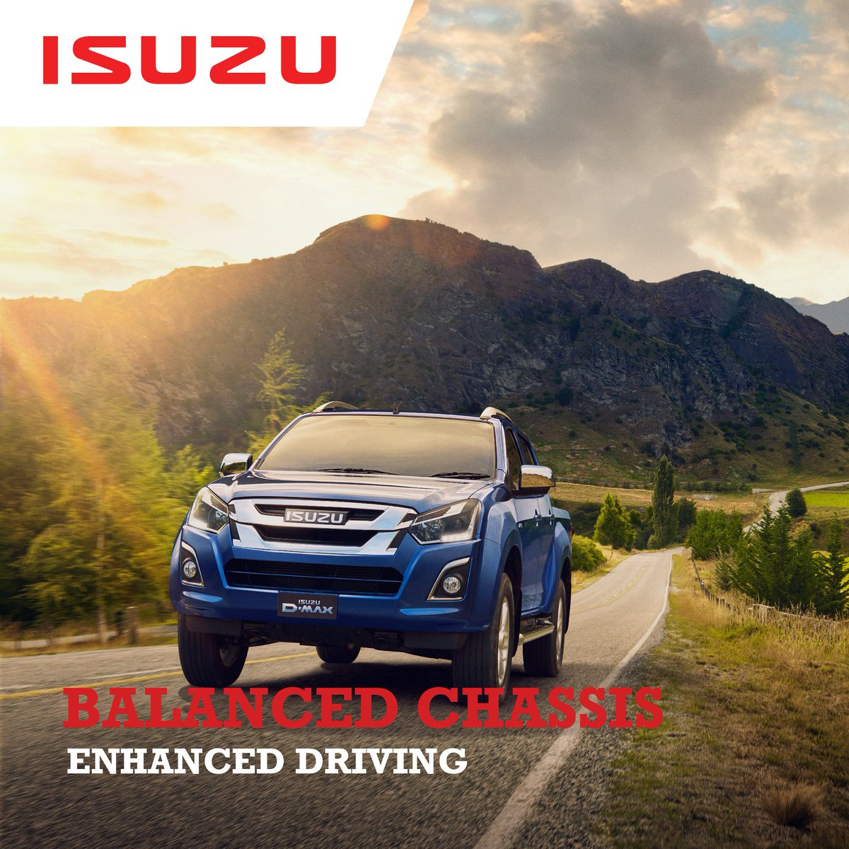 The new #Dmax is perfectly balanced.

Its powerful 1.9l Turbo Diesel Engine is complimented by its sheer reliability.

Find out more - ow.ly/ycLe50joxW6