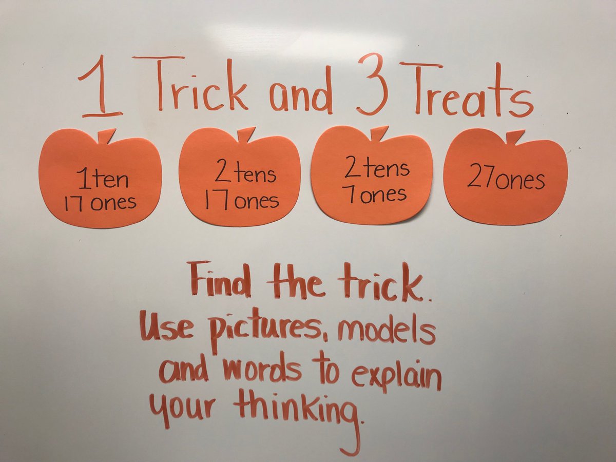 sshaener's tweet image. ⁦@SevernSchool⁩ A fun Halloween inspired number routine! #mathroutines #numbersense #math
