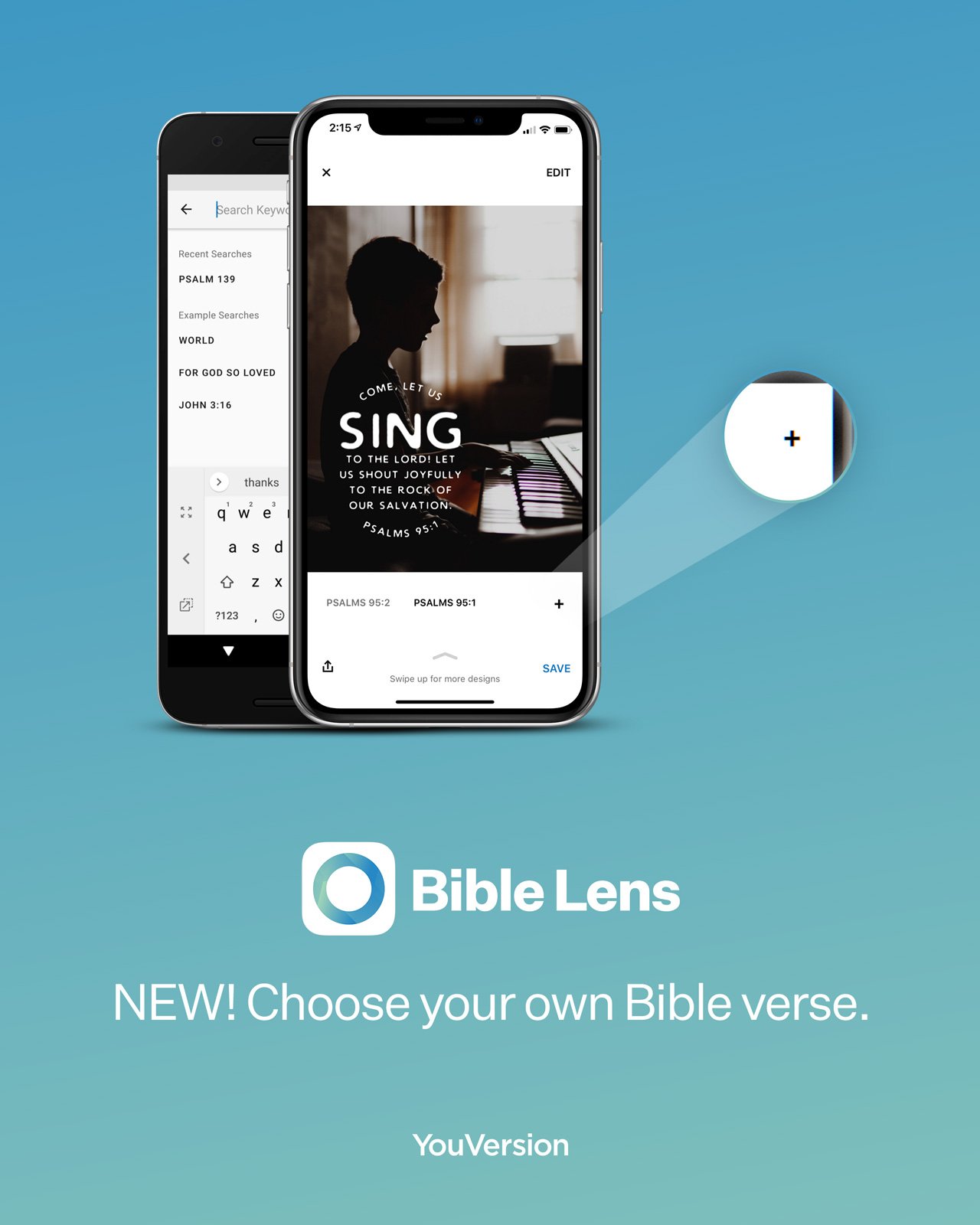 Youversion New In Bible Lens Pick Your Own Verse Update Now T Co Nijgeiussr