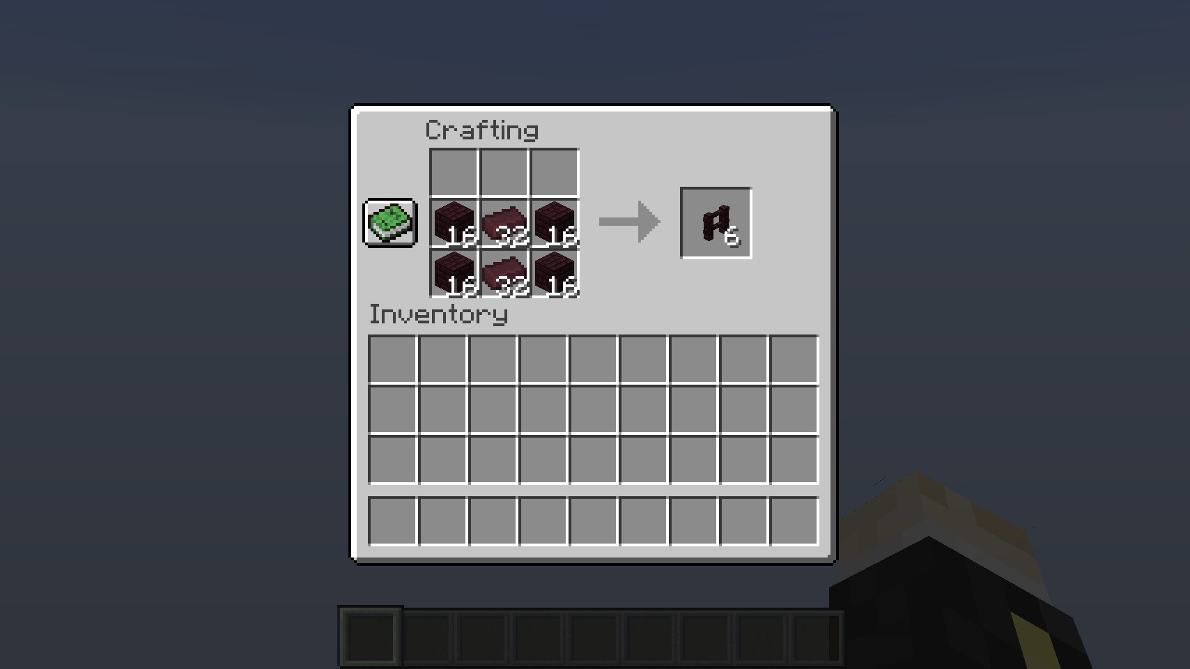 Saziumr 18w43a ネザーレンガのフェンスのクラフトレシピが変更されました ネザーレンガが必要となりました T Co Md0tzsqllc Twitter