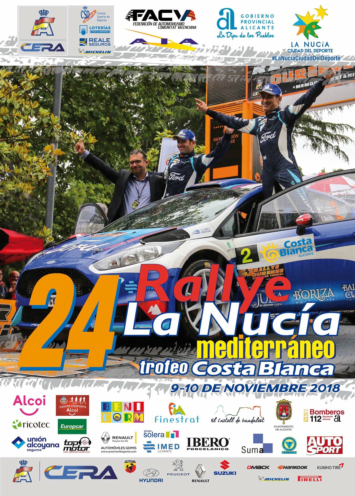 CERA: 24º Rallye La Nucía Mediterraneo - Trofeo Costa Blanca [9-10 Noviembre] DqX-TnXWkAMuYr8