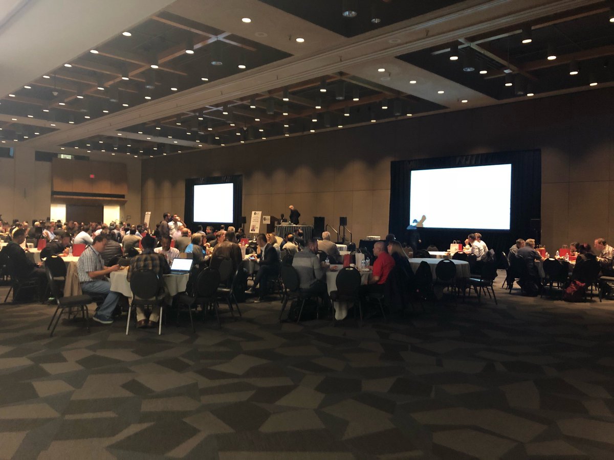 itechconference's tweet photo. Are you ready for the @ISM_Canada Keynote? It’s going down in Calgary today at #iTech! #iTechCal18 #Technology #IT #IOT #Security #Datacentre #Cloud #Infrastructure #Blockchain https://t.co/AwLgqYGLGp