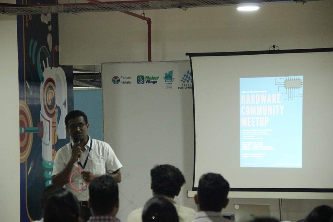 0xsalfar's tweet photo. 0x00 Hardware Community Meetup at #makervillage by @startup_mission and #Fablabkerala. https://t.co/1Lyl9vP6fj