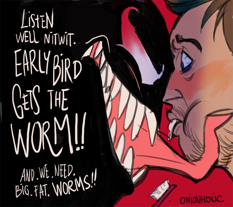 onion_holic's tweet photo. I want #venom's tv series of their daily life-- https://t.co/YTWpUsK3dW