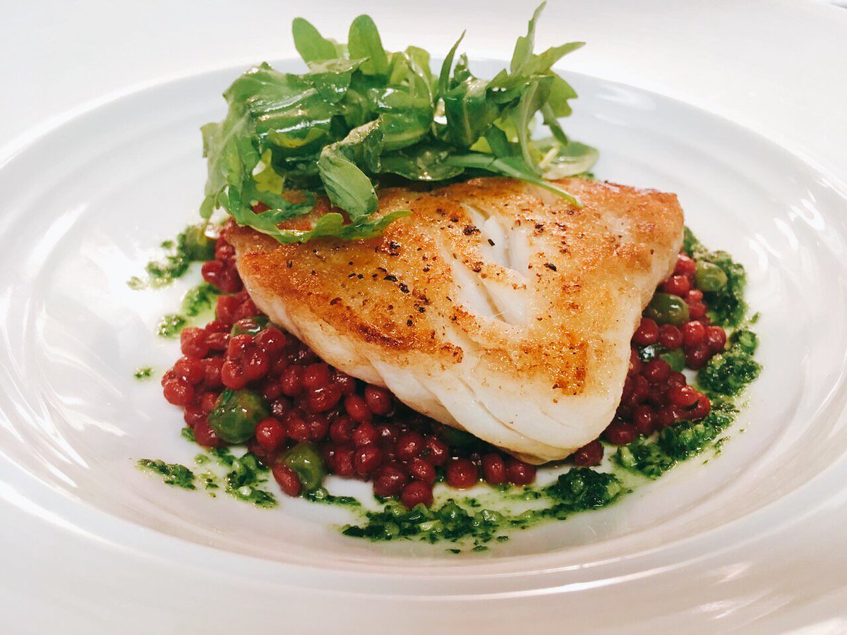 BOASantaMonica's tweet photo. Mouth watering? β Delicious? β Festive? β Our Pan Roasted Alaskan Cod with Red Couscous is a sweet masterpiece. #BoaSantaMonica #santamonica #dinner #foodie #alaskancod https://t.co/jJJjbeYT4b