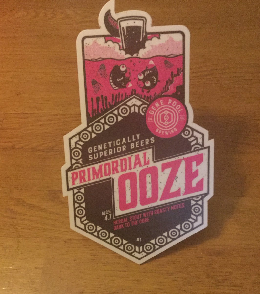 pichorlton's tweet photo. Guest Cask

Hello @GenePoolBrewing Primordial Ooze
Goodbye @GenePoolBrewing D.N.Ale https://t.co/NZDed16rav