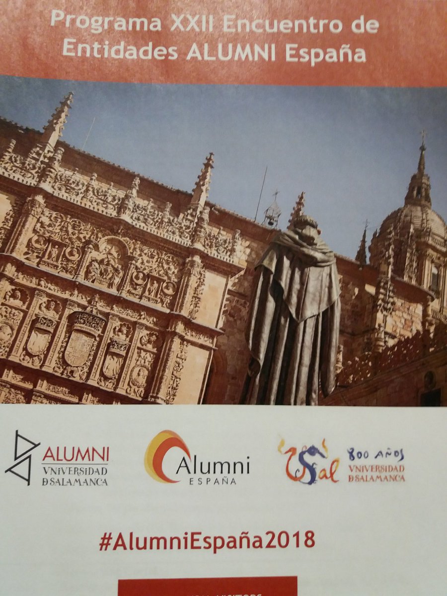 UPCAlumni's tweet image. Avui sóm a Salamanca al XXII encuentro de entidades ALUMNI. #UPCALUMNI #UPC #AlumniEspaña2018 #USAL 800 años
