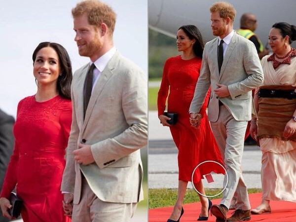 meghan markle red dress price tag