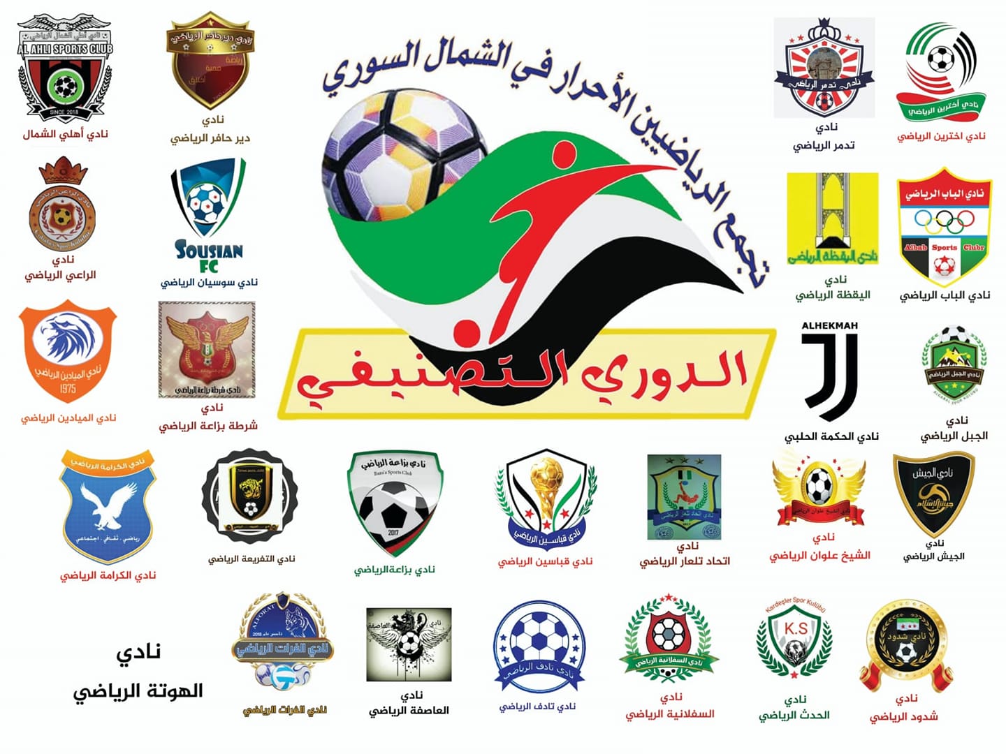 Wyvern on Twitter "Football clubs that have spawned in northern Aleppo
